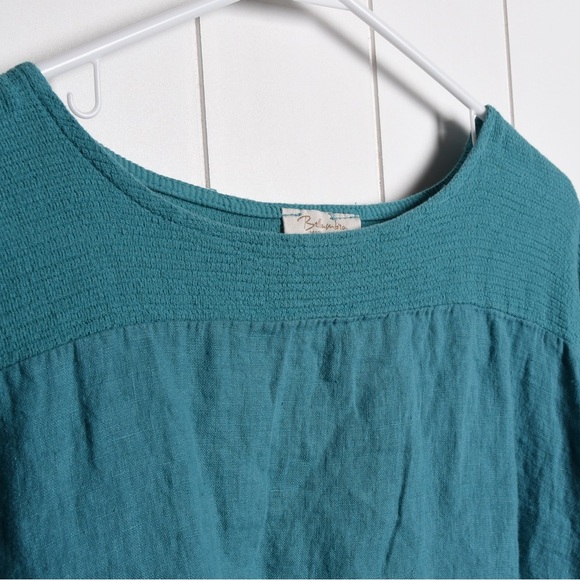 Bella Umbra Women’s 100% linen short sleeve top, size M, made in Italy - Picture 5 of 9